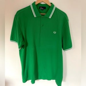 Fred Perry Mens Twin Tipped Polo Shirt